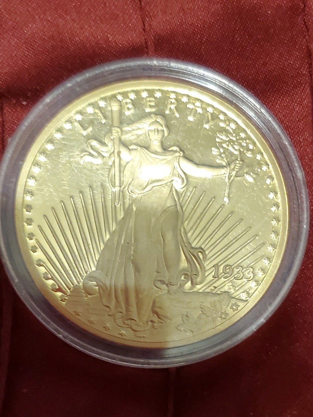 1933 Saint-Gaudens Double Eagle Token